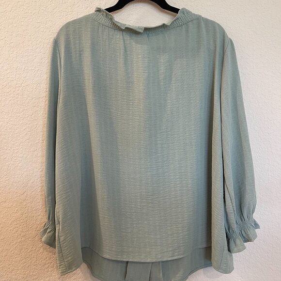 NWT Entro Long Sleeve Blouse - Picture 3 of 11